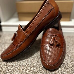Classic Brown Tassel Loafers